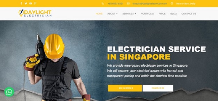 Daylight Electrician's Homepage