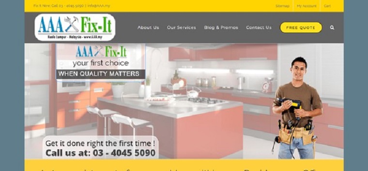 AAA Fix-It's Homepage