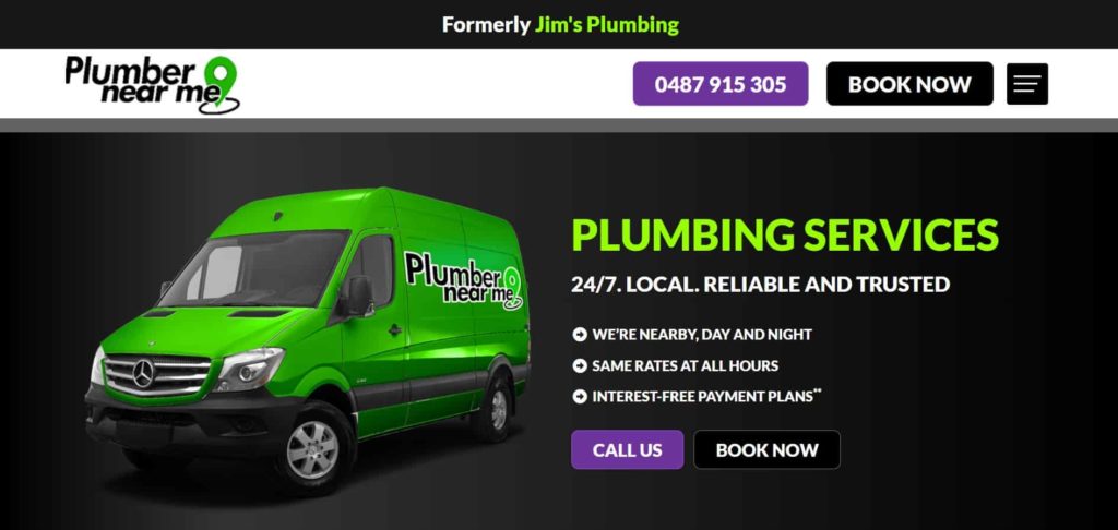 Plumber Near Me Homepage