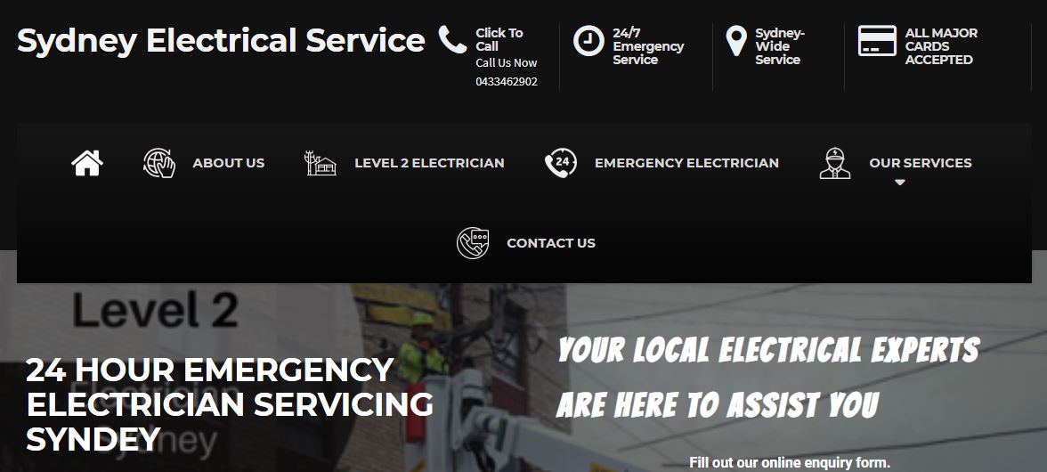 Sydney Electrical Service's Homepage