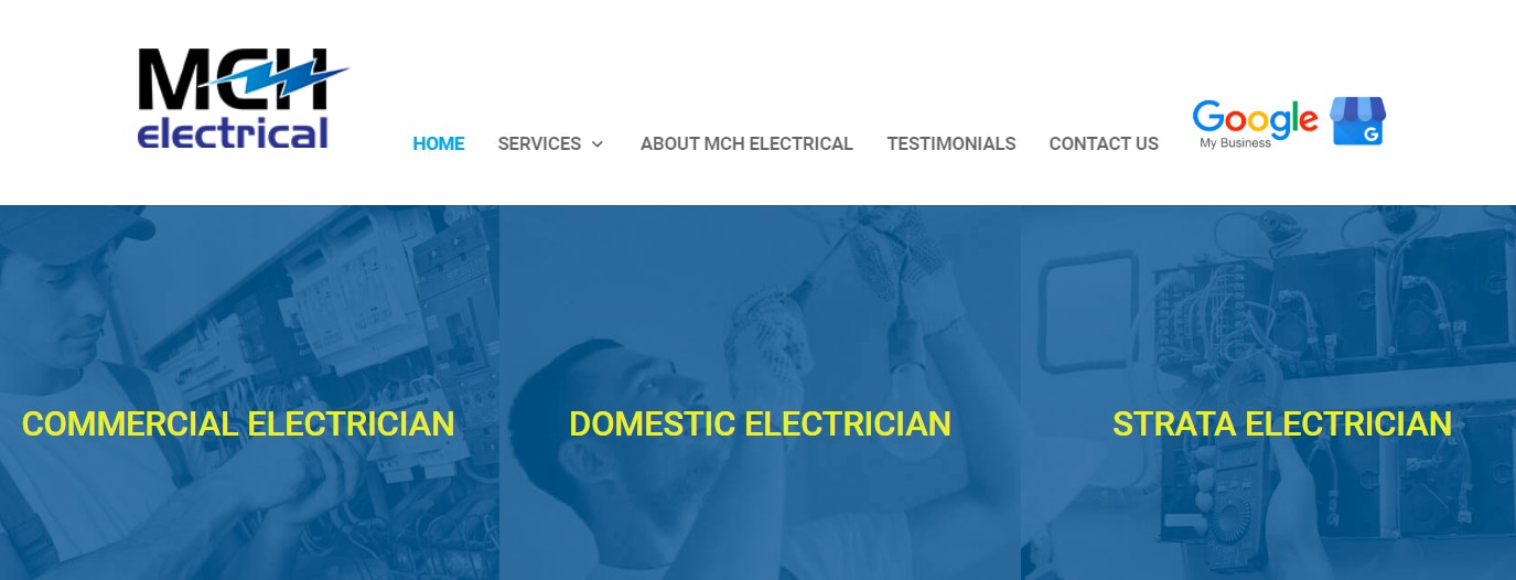 MCH Electrical's Homepage