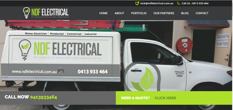 NDF Electrical's Homepage