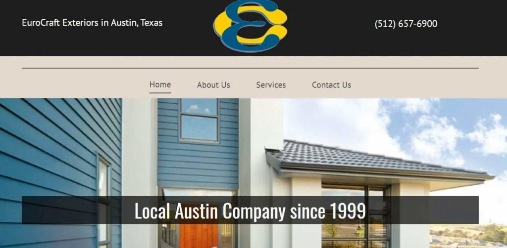 Eurocraft Exteriors' Homepage