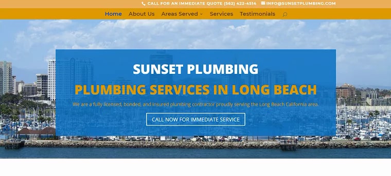 Sunset Plumbing's Homepage