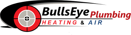 BullsEye Plumbing Heating & Air's Logo