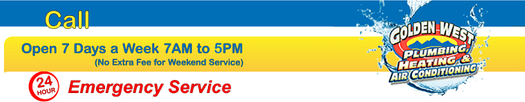 Golden West Plumbing, Heating & Air Conditioning's Logo