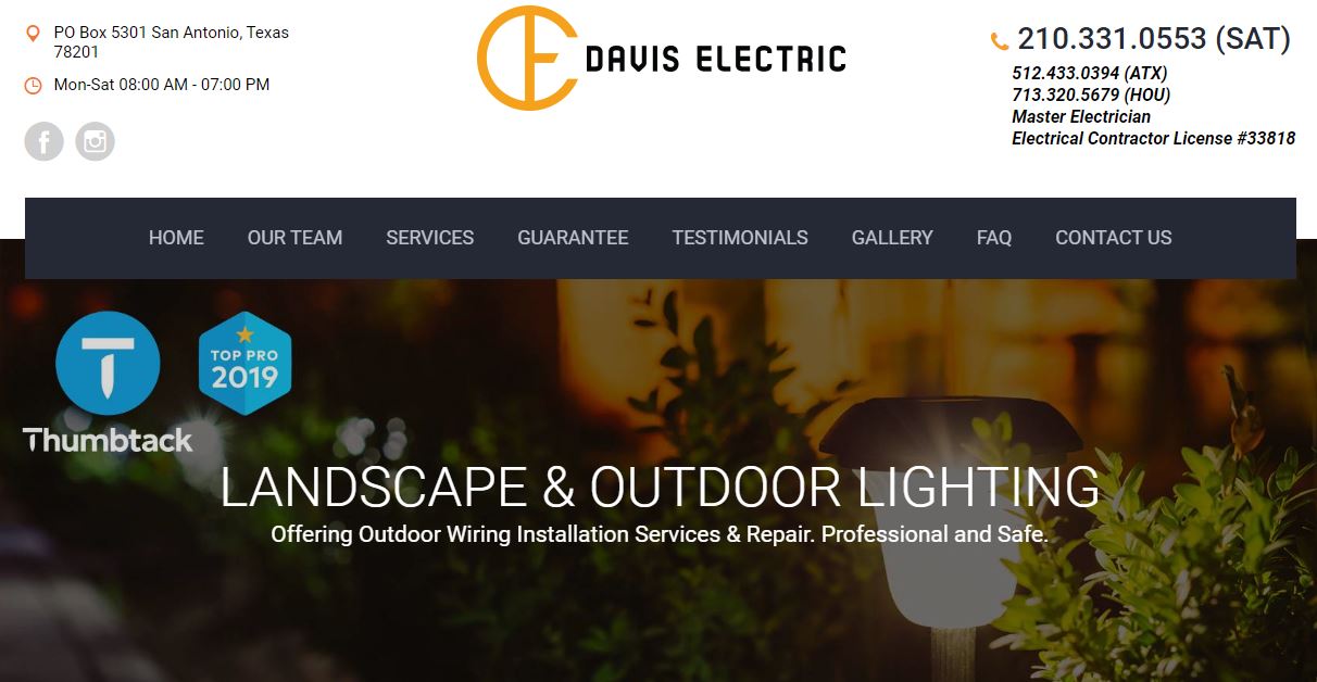 Davis Electric's Homepage