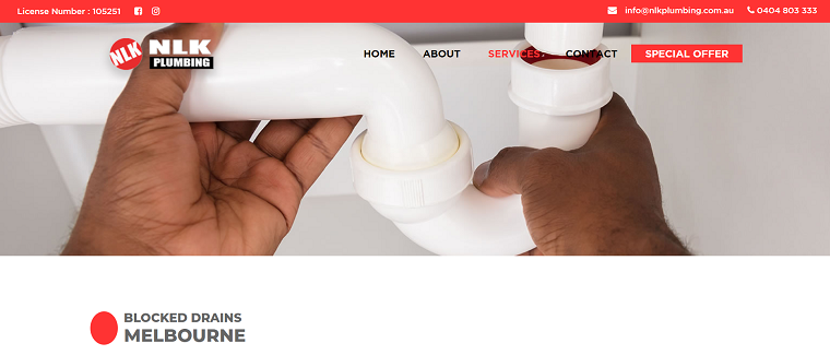 NLK Plumbing's Homepage