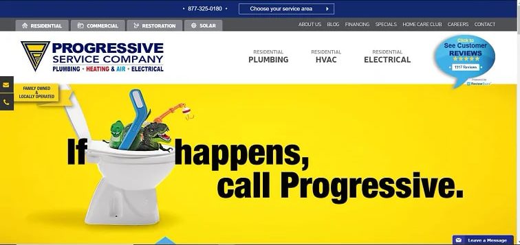 Progressive Service Company's Homepage