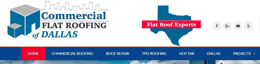 Commercial Flat Roofing of Dallas' Homepage