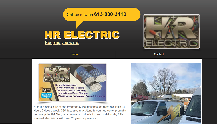 H & R Electric's Homepage