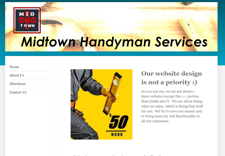 Midtown Handyman Services' Homepage