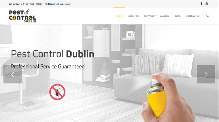 Pest Control Dublin's Homepage
