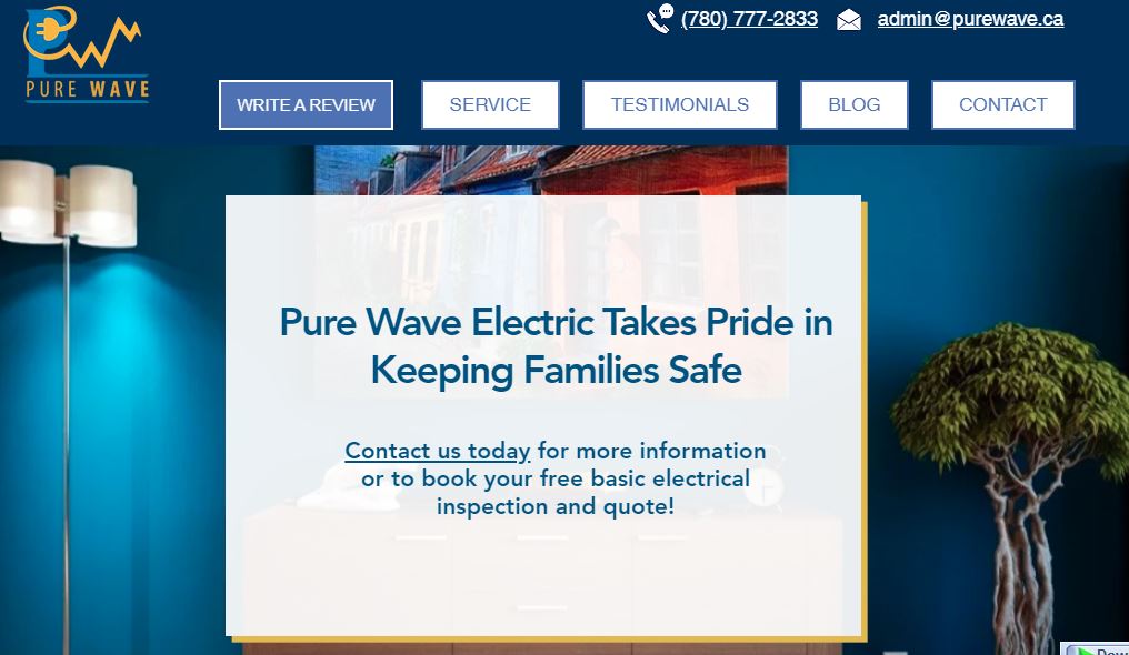 Pure Wave Electric's Homepage