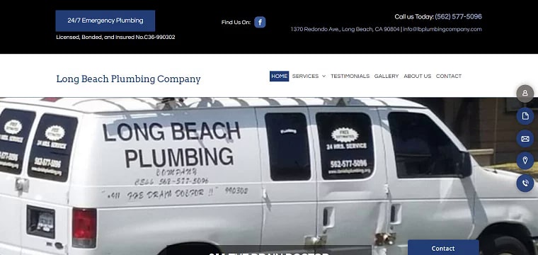 Long Beach Plumbing Company's Homepage