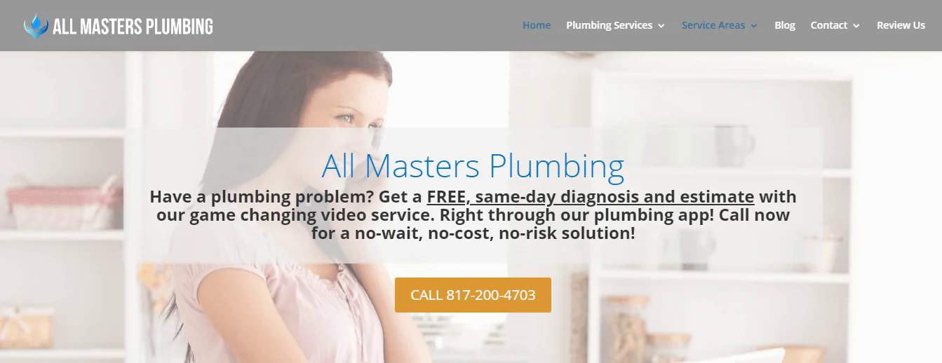 All Masters Plumbing's Homepage