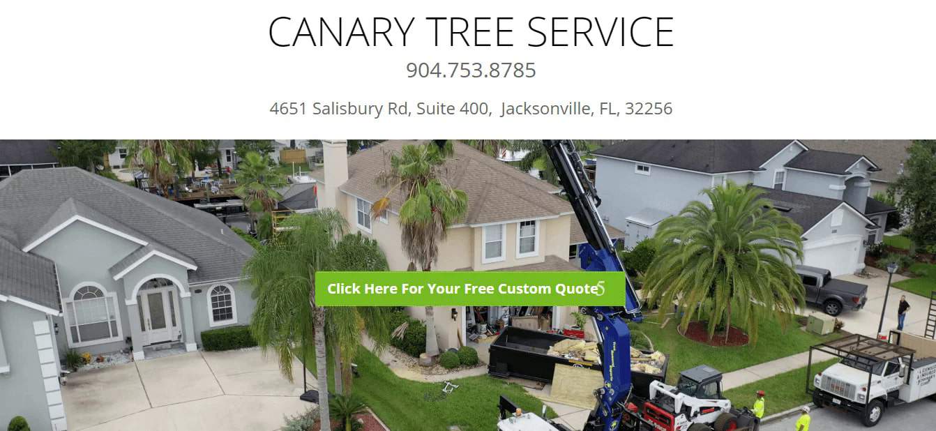 Canary Tree Service's Homepage