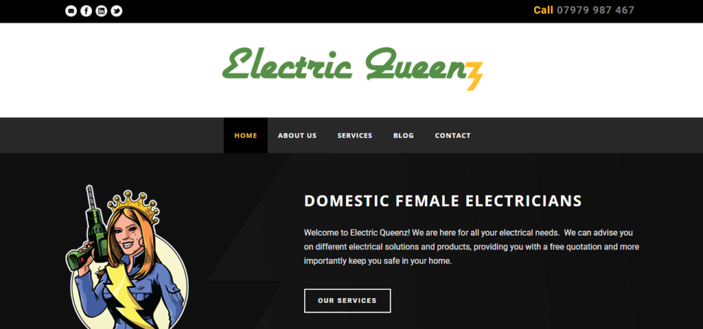 electric queenz homepage
