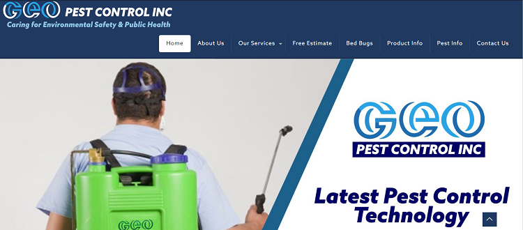 Geo Pest Control Inc's Homepage