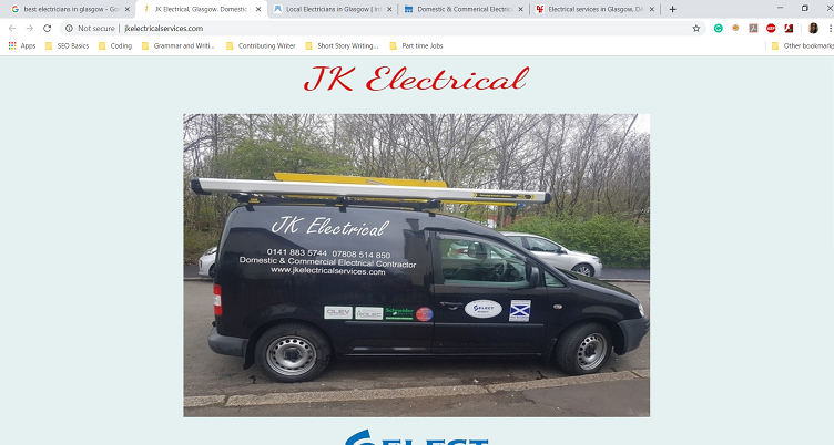 JK Electrical's Homepage