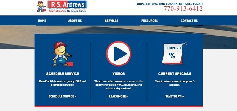 RS Andrews' Homepage