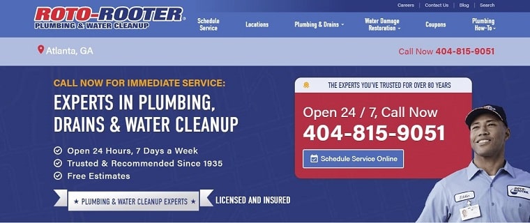 Roto-Rooter Plumbing & Water Cleanup's Homepage
