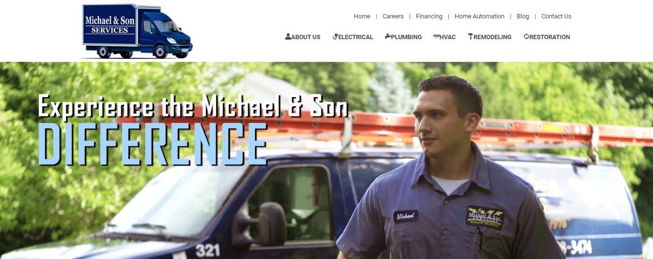 Michael & Son Services' Homepage