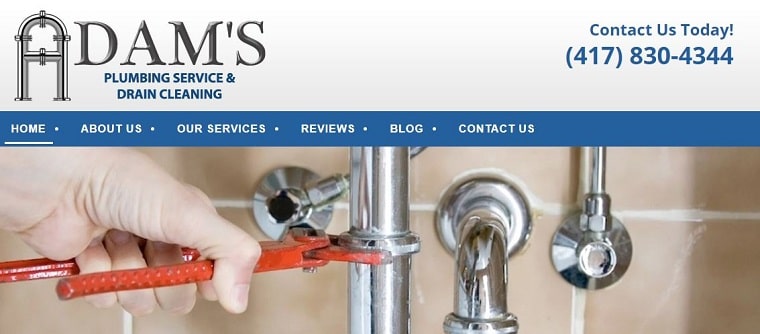 Adams Plumbing Service & Drain Cleaning's Homepage