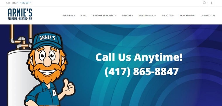 Arnie’s Plumbing & Heating's Homepage