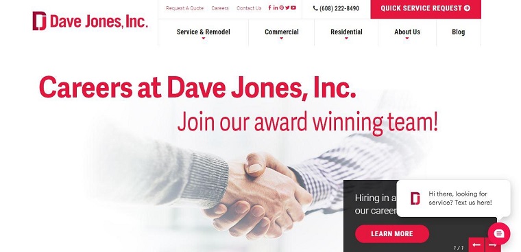 Dave Jones, Inc.'s Homepage