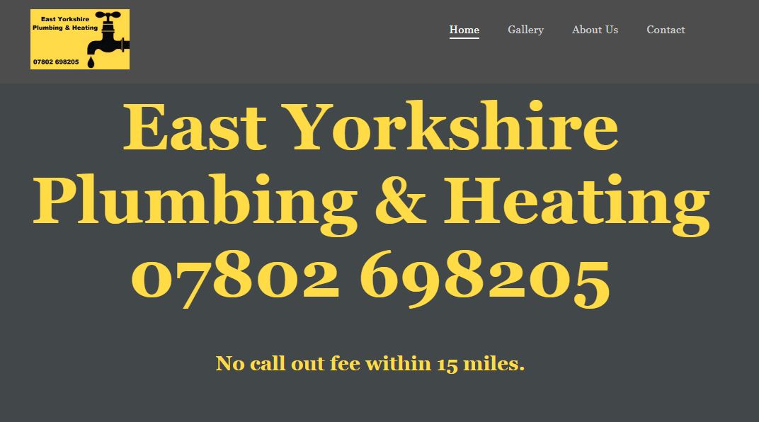 East Yorkshire Plumbing & Heating's Homepage