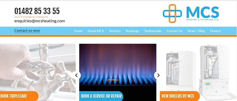 MCS Heating's Homepage