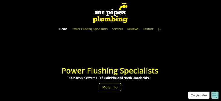 Mr. Pipes Plumbing's Homepage