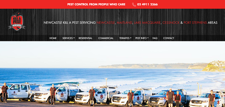 Newcastle Kill A Pest's Homepage