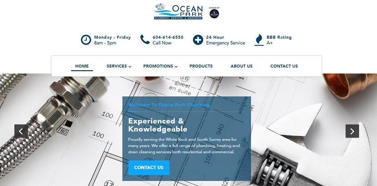 Ocean Park Plumbing's Homepage