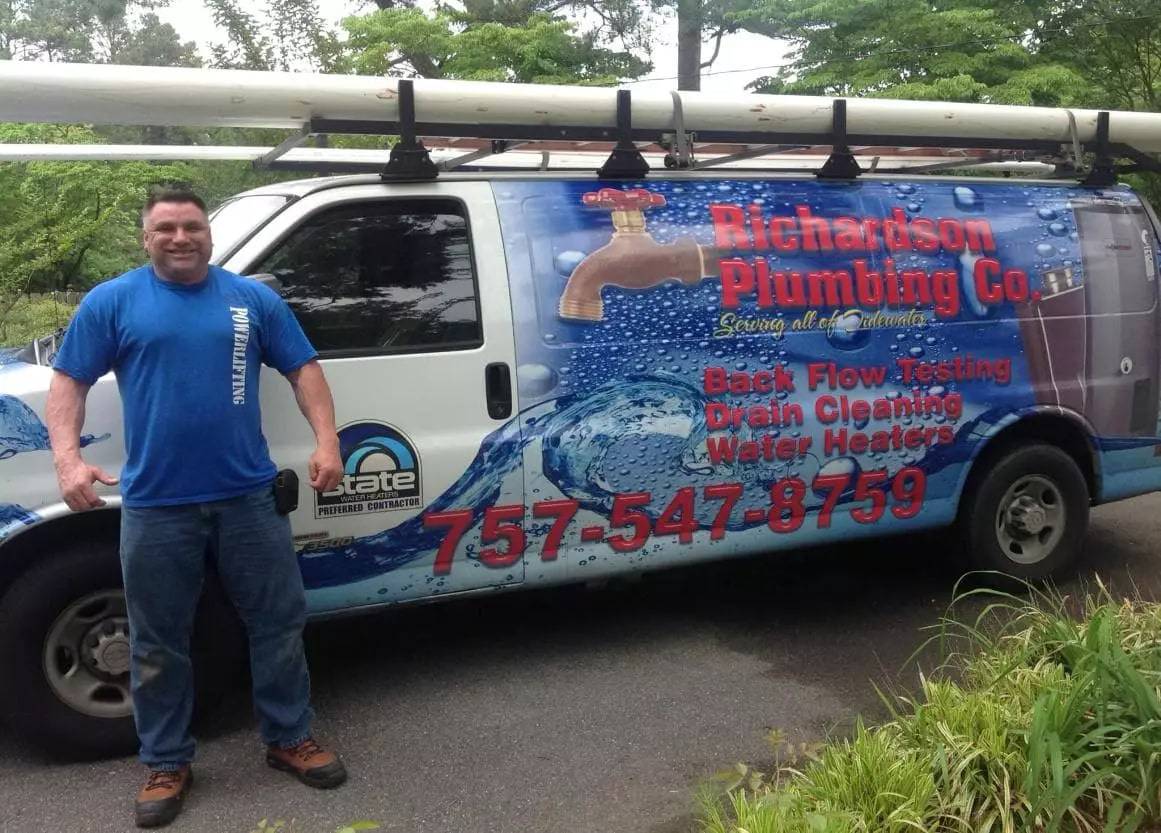 Richardson Plumbing Co.'s Vehicle