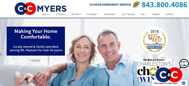 C & C Myers' Homepage