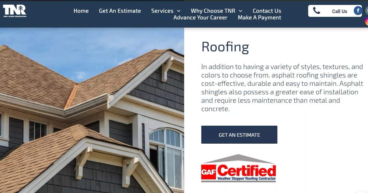 True North Remodeling's Homepage
