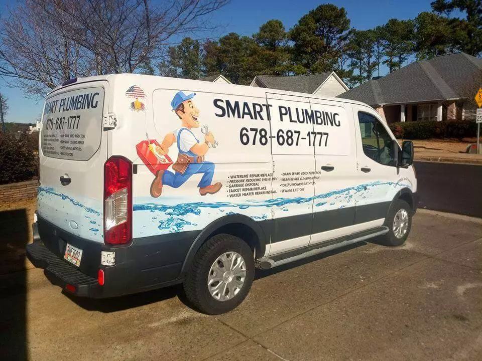 Smart Plumbing's Van