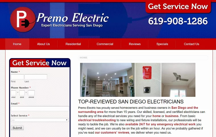 Premo Electric's Homepage