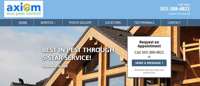 Axiom Eco-Pest Control's Homepage