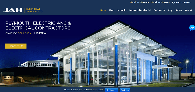 JAH Electrical Services Ltd's Homepage