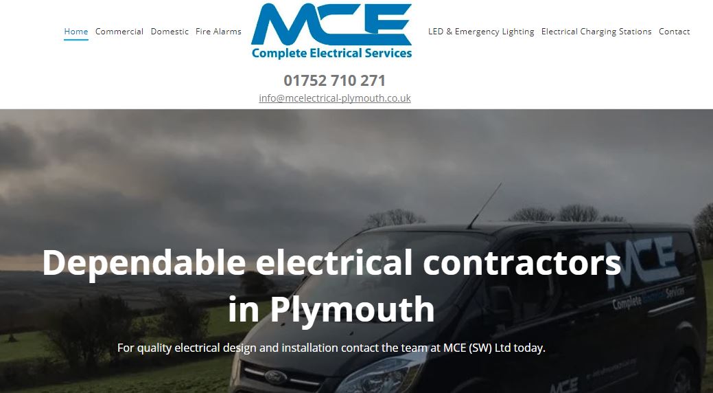 MCE (SW) Ltd's Homepage