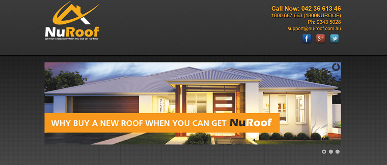 Nu-Roof Restoration's Homepage
