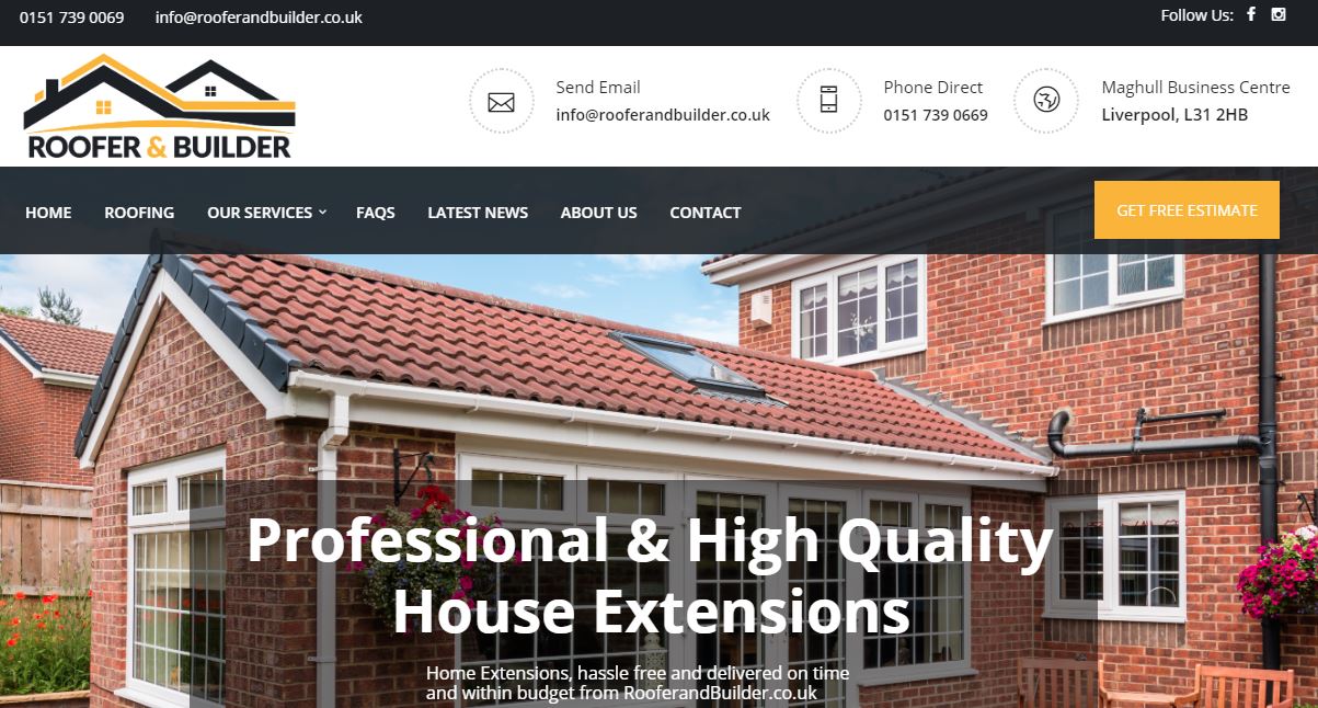 Roofer & Builder's Homepage