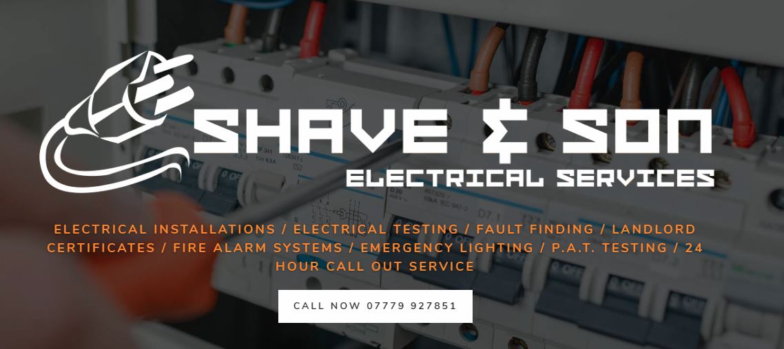 Shave and Son Electrical's Homepage