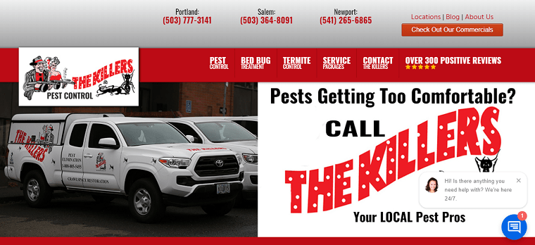 The Killers Pest Control's Homepage