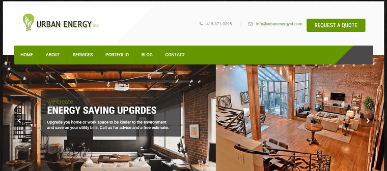 Urban Energy Inc.'s Homepage