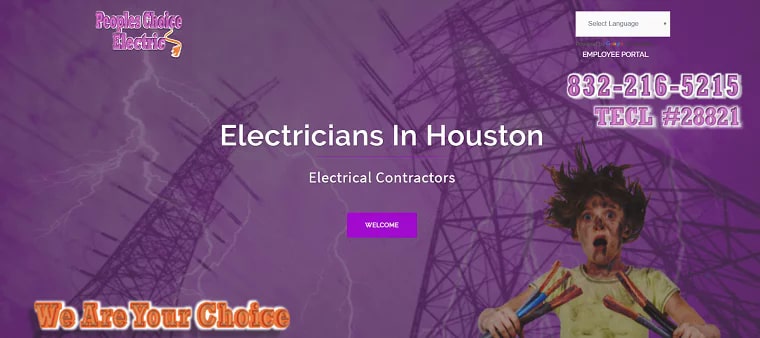 Peoples Choice Electric, Inc's Homepage