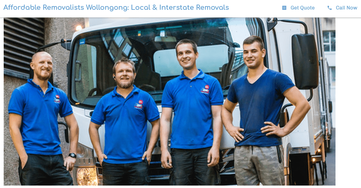 Affordable Removalists Wollongong's Homepage